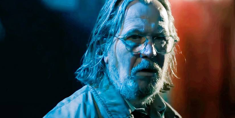 Gary Oldman looking serious as Jackson Lamb in Slow Horses season 5.