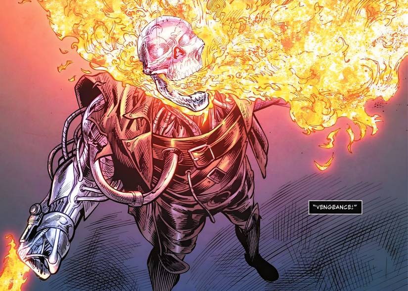 Ghos Rider Back Marvel's Terminator Ghost Rider Makes a Grand Return, Proving the '90s ...