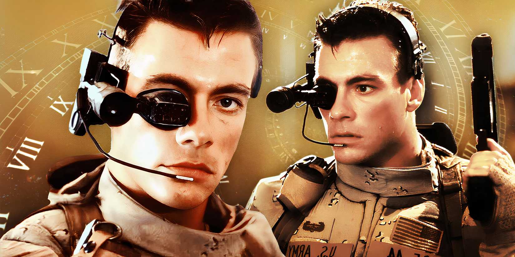Jean-Claude Van Damme as Luc Deveraux in Universal Soldier