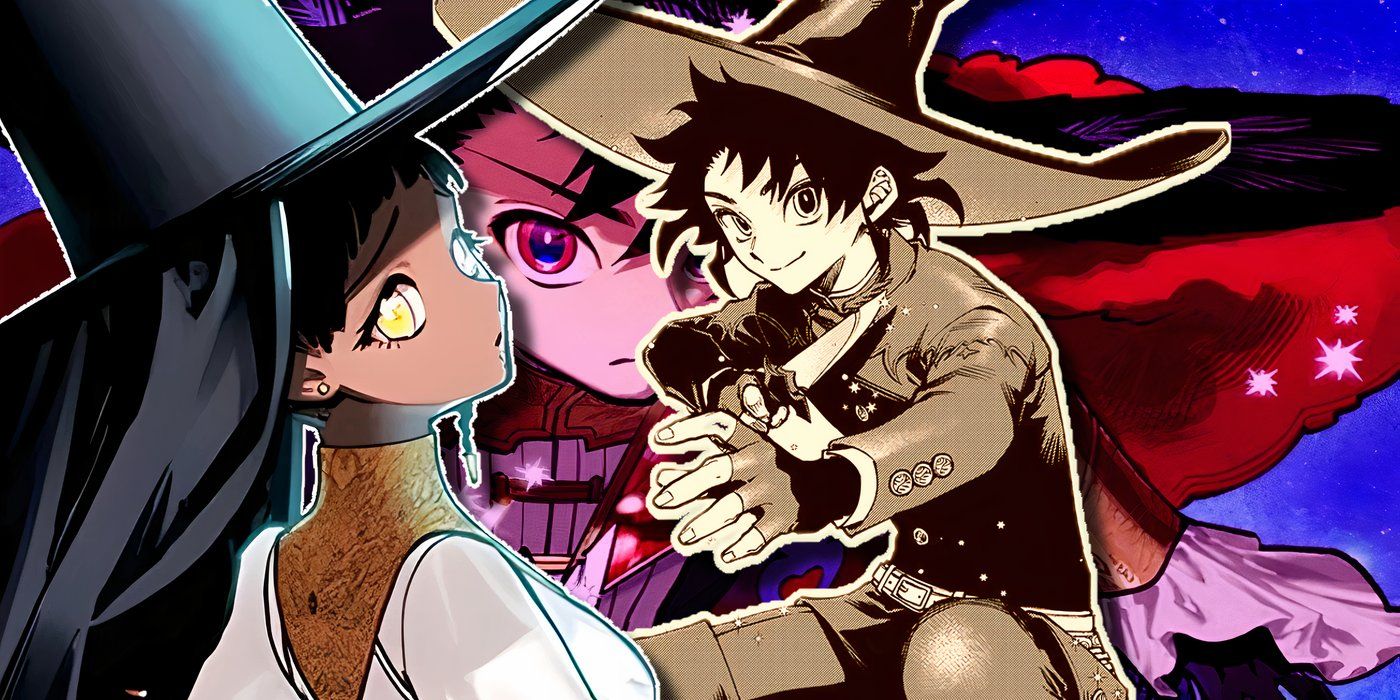 コミック・アニメ WACKO MARIA Anime Character Collage Prin Part 1: The Freshman Witch and Her Familiars | Witch Watch