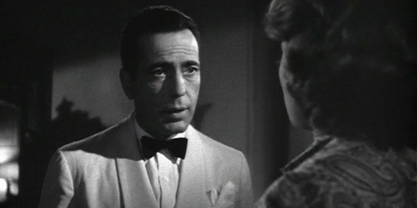 Ingrid Bergman e Humphrey Bogart in Casablanca