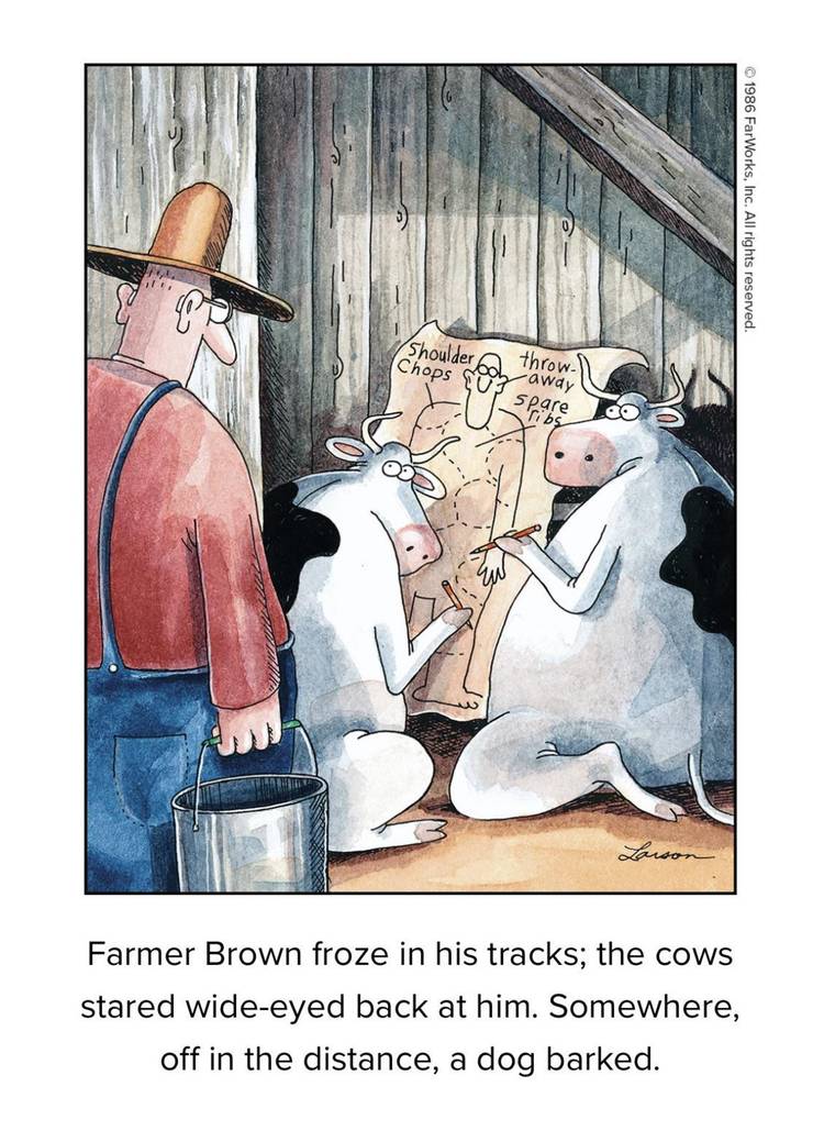 10 Iconic Far Side Comics About the Perils Of Farming