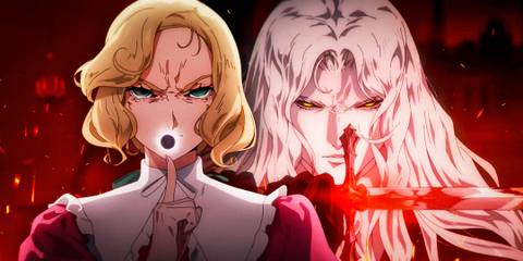 Maria and Alucard in Castlevania: Nocturne season 2
