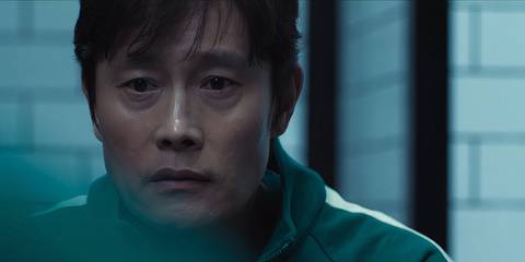 Lee Byung-hun as In-ho/The Front Man looking ahead in Squid Game season 2