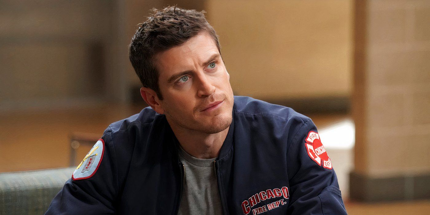 Jake Lockett as Sam Carver in Chicago Fire season 13