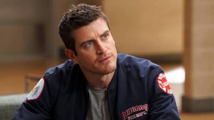 Jake Lockett as Sam Carver in Chicago Fire season 13
