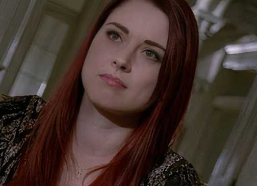 Kaylee (Alexandra Breckenridge) looking nervous in American Horror Story Coven