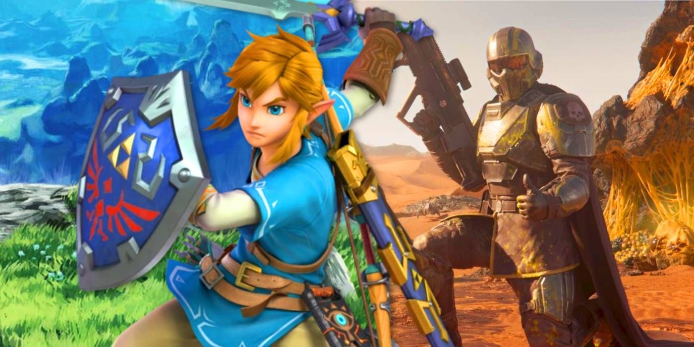 Link Legend of Zelda Helldivers 2 custom image