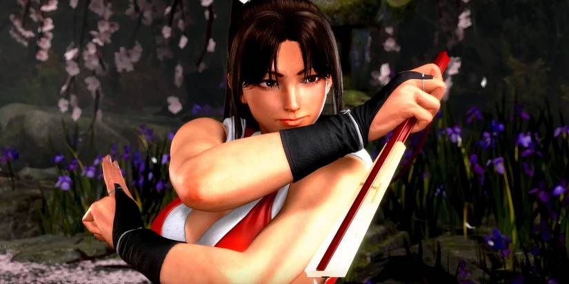 Mai Shiranui striking a pose before battle in Street Fighter 6