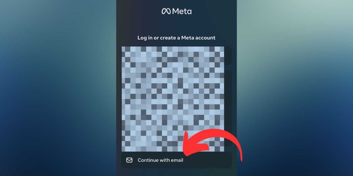 Meta Login Button How To Set Up A Meta Quest 3 Account Without Using Facebook