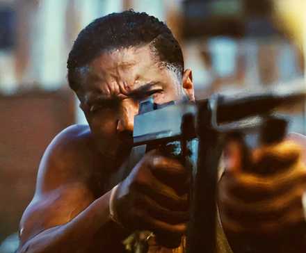 Майкл Б. Джордан стреляет из Tommy gun в Sinners