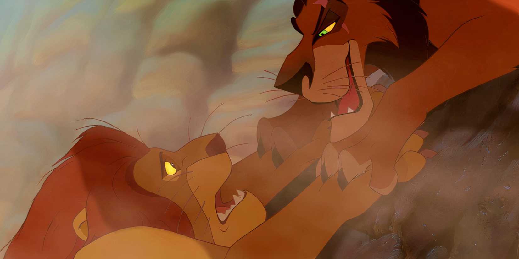 mufasa scar the lion king
