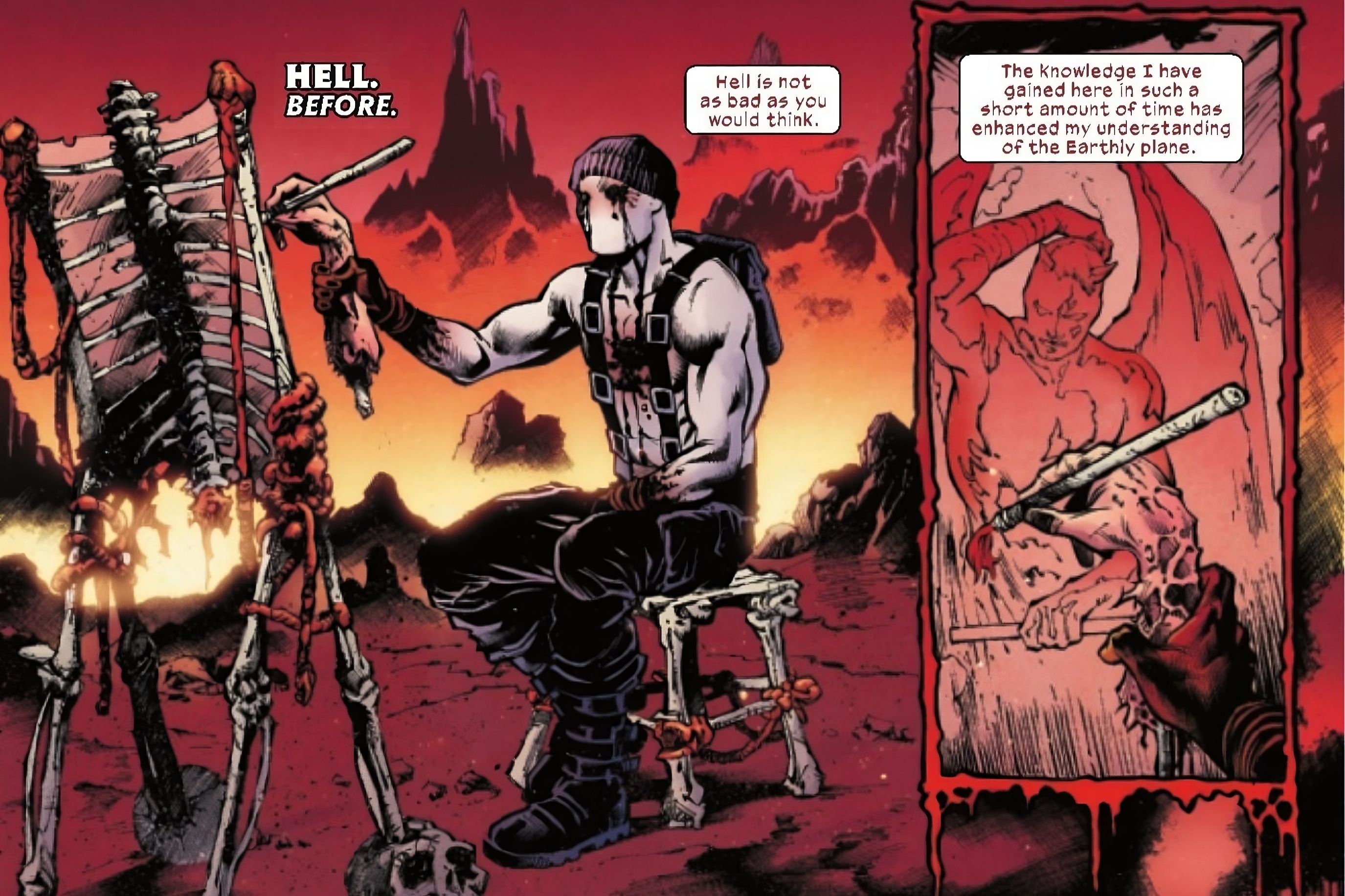 Elektra's Daredevil Debuts a Nightmare-Fuel Version of Matt