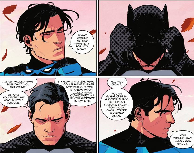 Say What You Will But Batman And Dick Grayson Mark The Best Father Son Say What You Will But Batman And Dick Grayson Mark The Best Father Son
