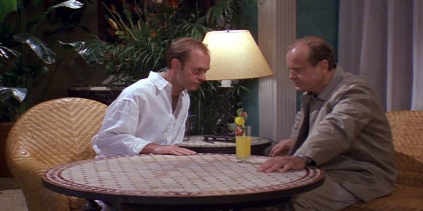 Niles and Frasier in the Frasier season 5 finale