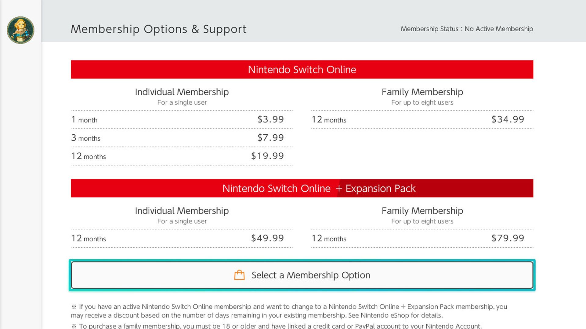 How To Upgrade Nintendo Switch Online To Include The Expansion Pack
