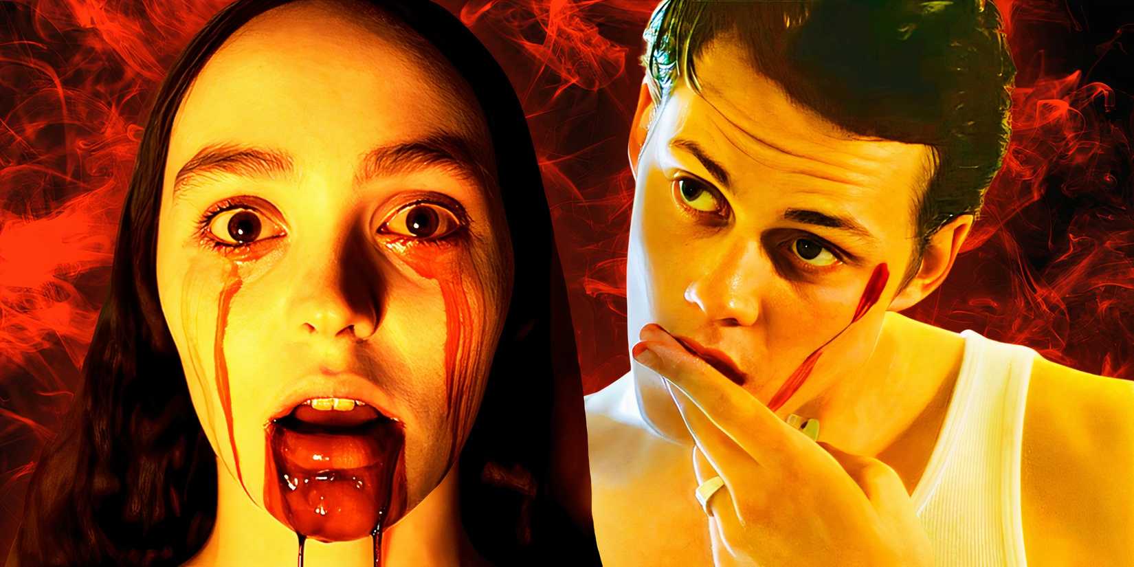 Ellen de Nosferatu e Roman Godfrey de Hemlock Grove