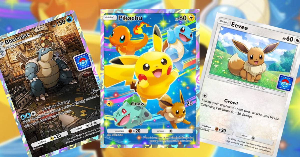 pokemon tcg blastoise event cards Pokémon TCG Pocket Launches New Year's Events, With Epic Blastoise Promo  Card and Free Packs Up for Grabs