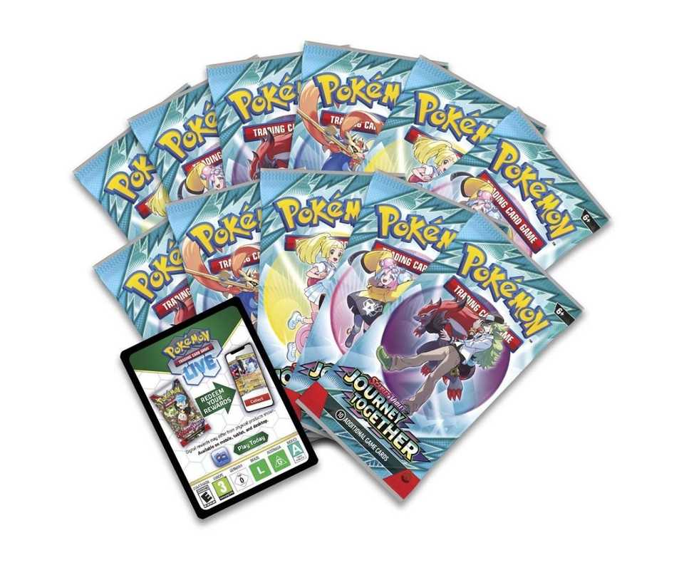 booster box promo journey together will all boxes have a Pokemon Journey Together Booster Bundle Reformed Poke Lab Trainers help bring out the best in their Pokmon Journey Together Enhanced Booster Display