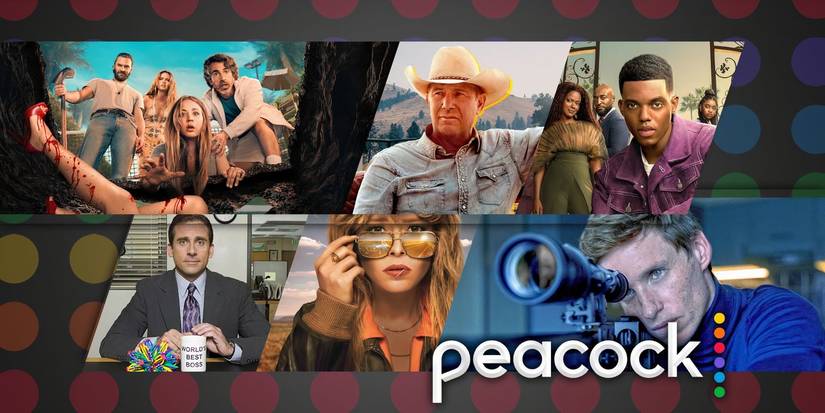 Peacock TV shows montage Feb 2025