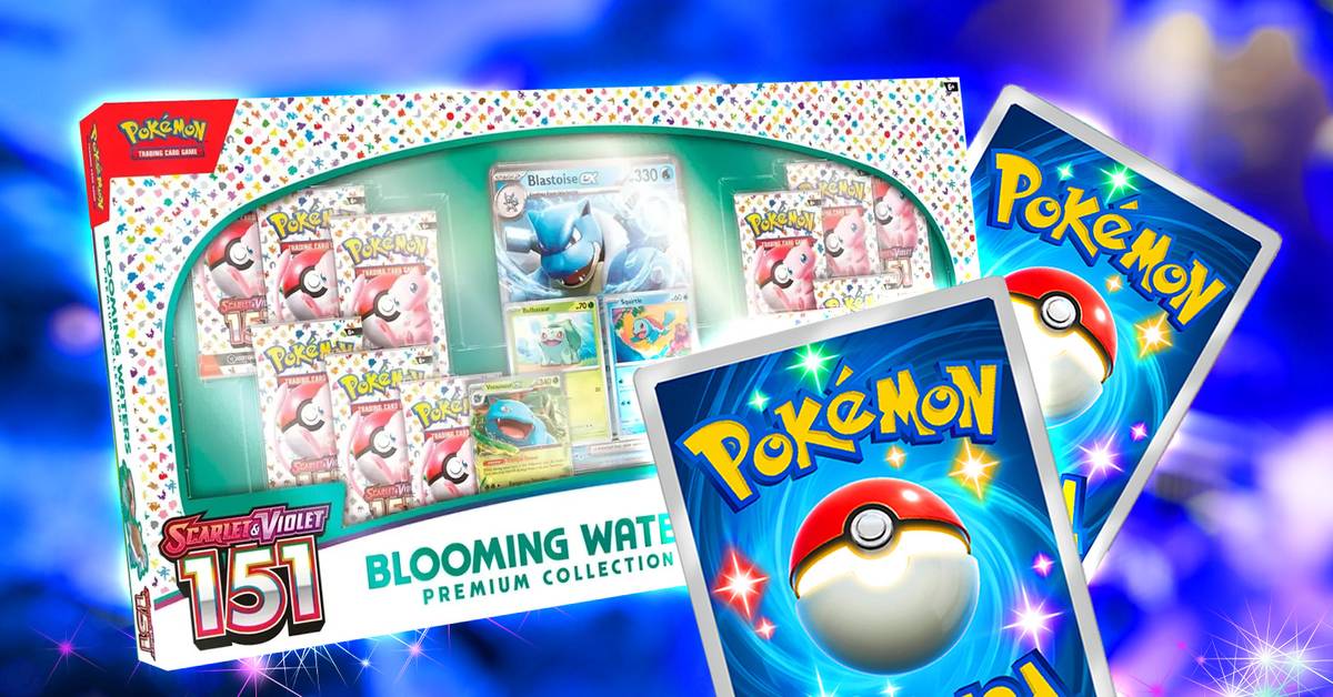 pokmon - trading card game: blooming waters Pokemon 151 Premium Collection several Foil cards Pokmon Premium Blooming Waters 151