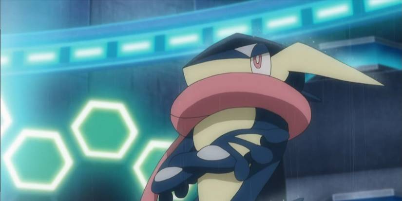 Greninja enters the final round of the Kalos League.