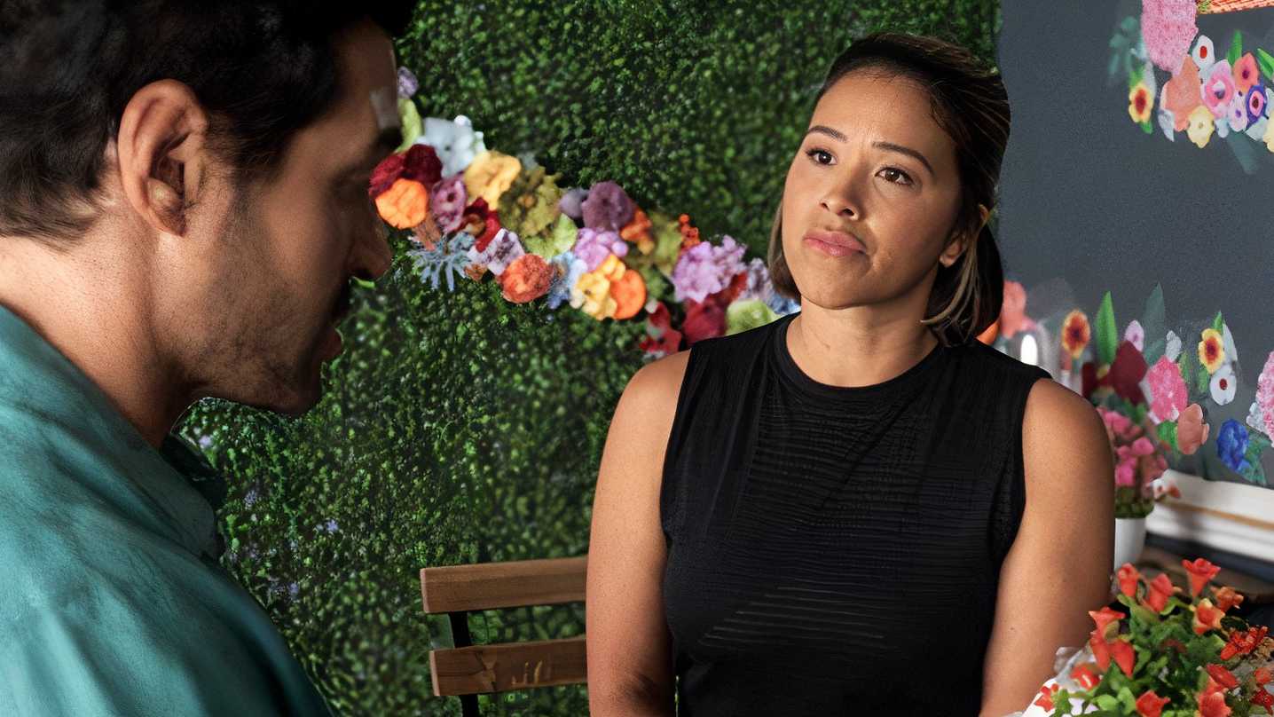 Ramon Rodriguez as Will Trent and Gina Rodriguez as Marion Alba in Will Trent season 3, episode 1