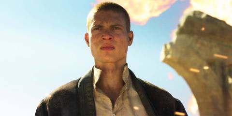 Rand (Josha Stradowski) in The Wheel of Time season 2, episode 8