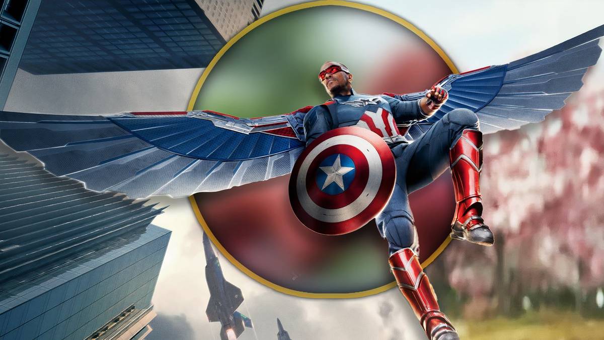 Sam Wilson \u0026 Red Hulk Are Ready For Action In Captain America Brave New  World ScreenX Poster, image size:1200x675