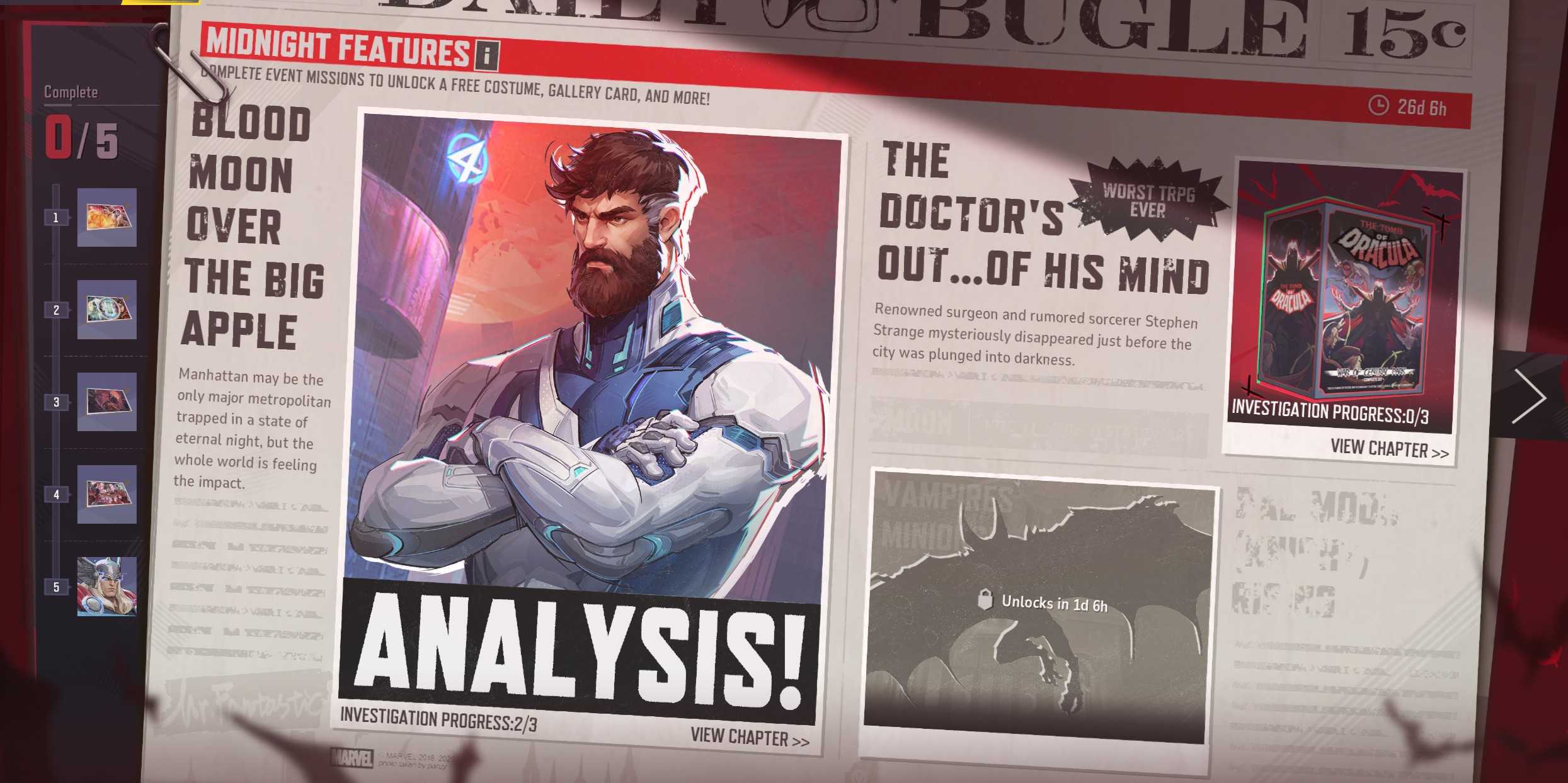 Marvel Rivals Entangled Challenges Marvel Rivals Midnight Features Event Guide (Investigations, Rewards ...