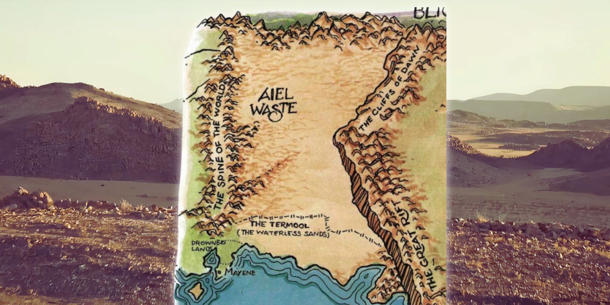 Wheel Of Time Map Fully Explained: All Major Book & Show Locations