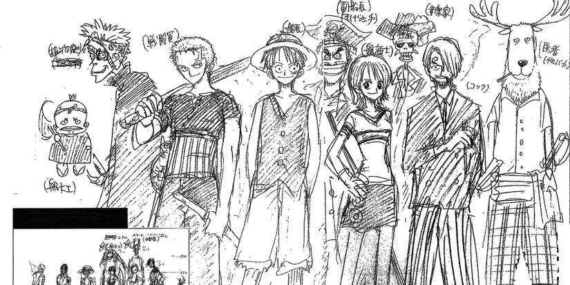 straw hats original design one piece