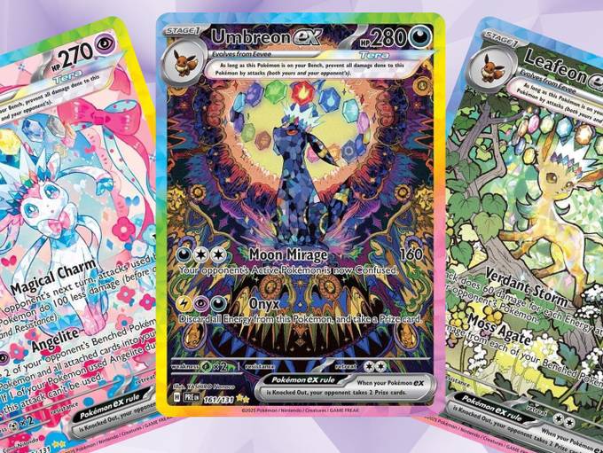 pokemon prismatic evolutions card list price English Spoilers and Joseph Writer Anderson Preserved in a tamper The Best Prismatic Evolutions Chase