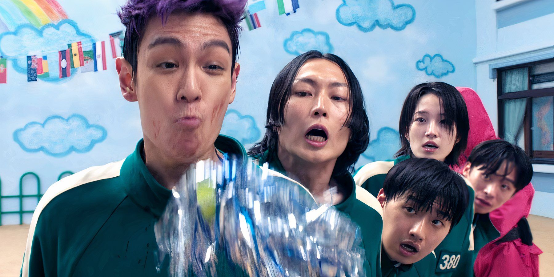 Squid Game Season 2 S Unused Footage Reveals How Team Thanos Performed Thanos Plays Jegi In Squid Game Season 2 