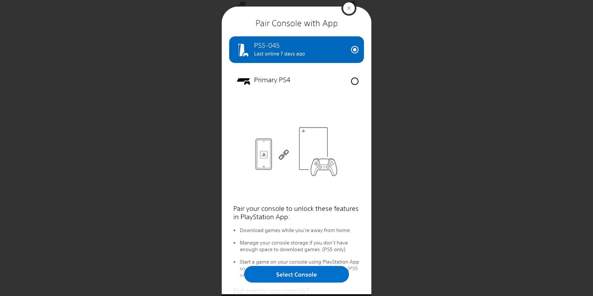How To Link Your PS5 Console To The PSN App