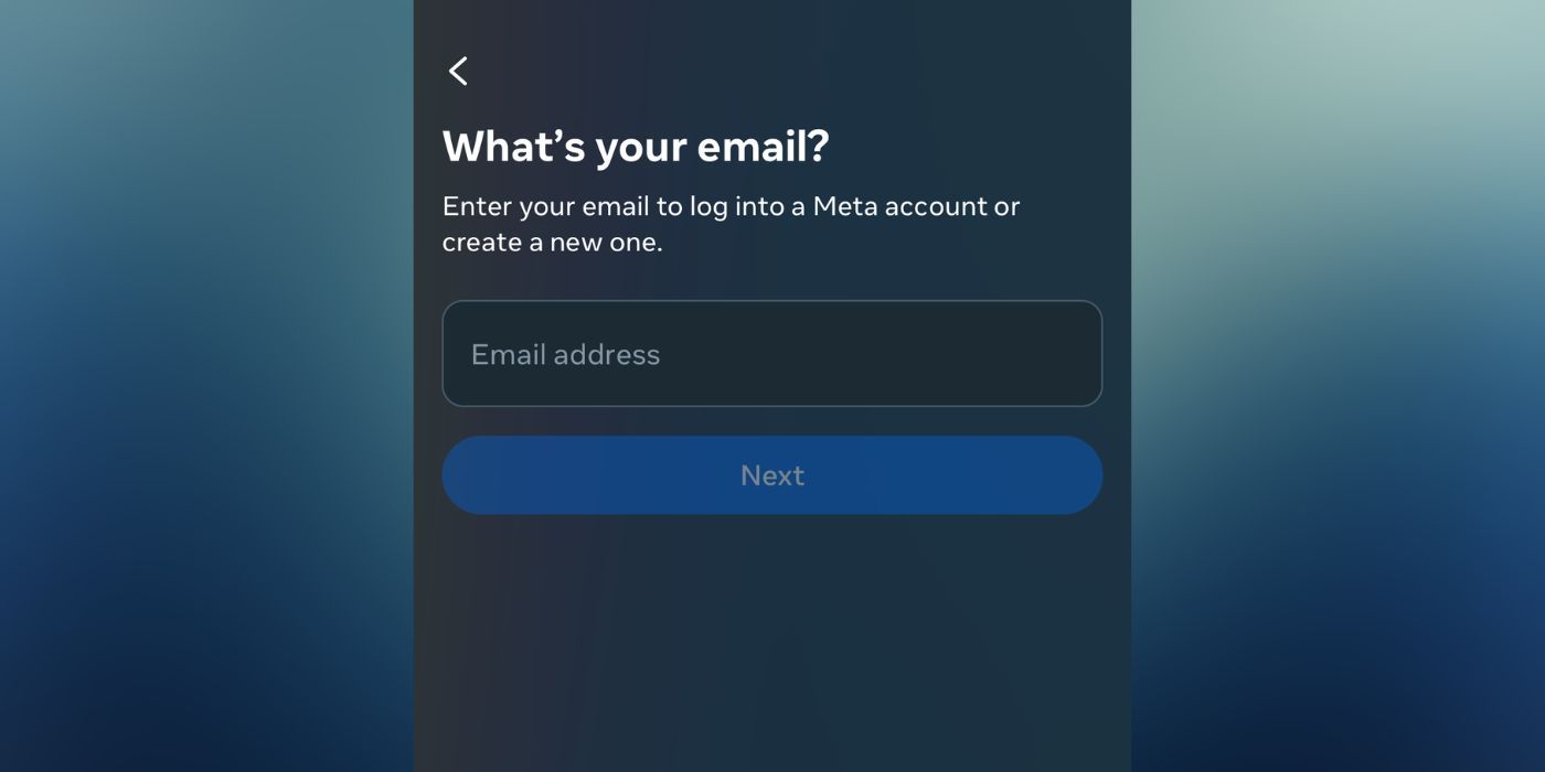How To Set Up A Meta Quest 3 Account Without Using Facebook