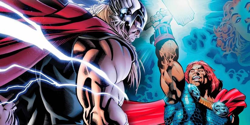Thor Wields New Hammer After Mjolnir's Removal from Marvel Continuity