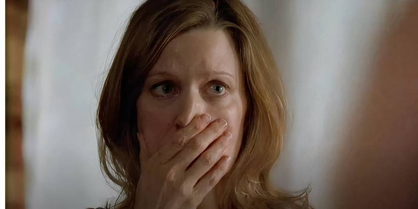 Skyler parecendo chocado em Breaking Bad