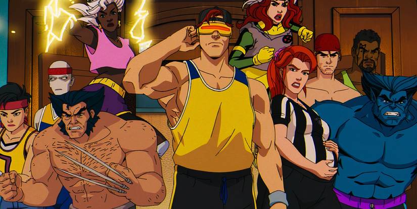 Os X-Men reunidos na Mansão X em X-Men '97