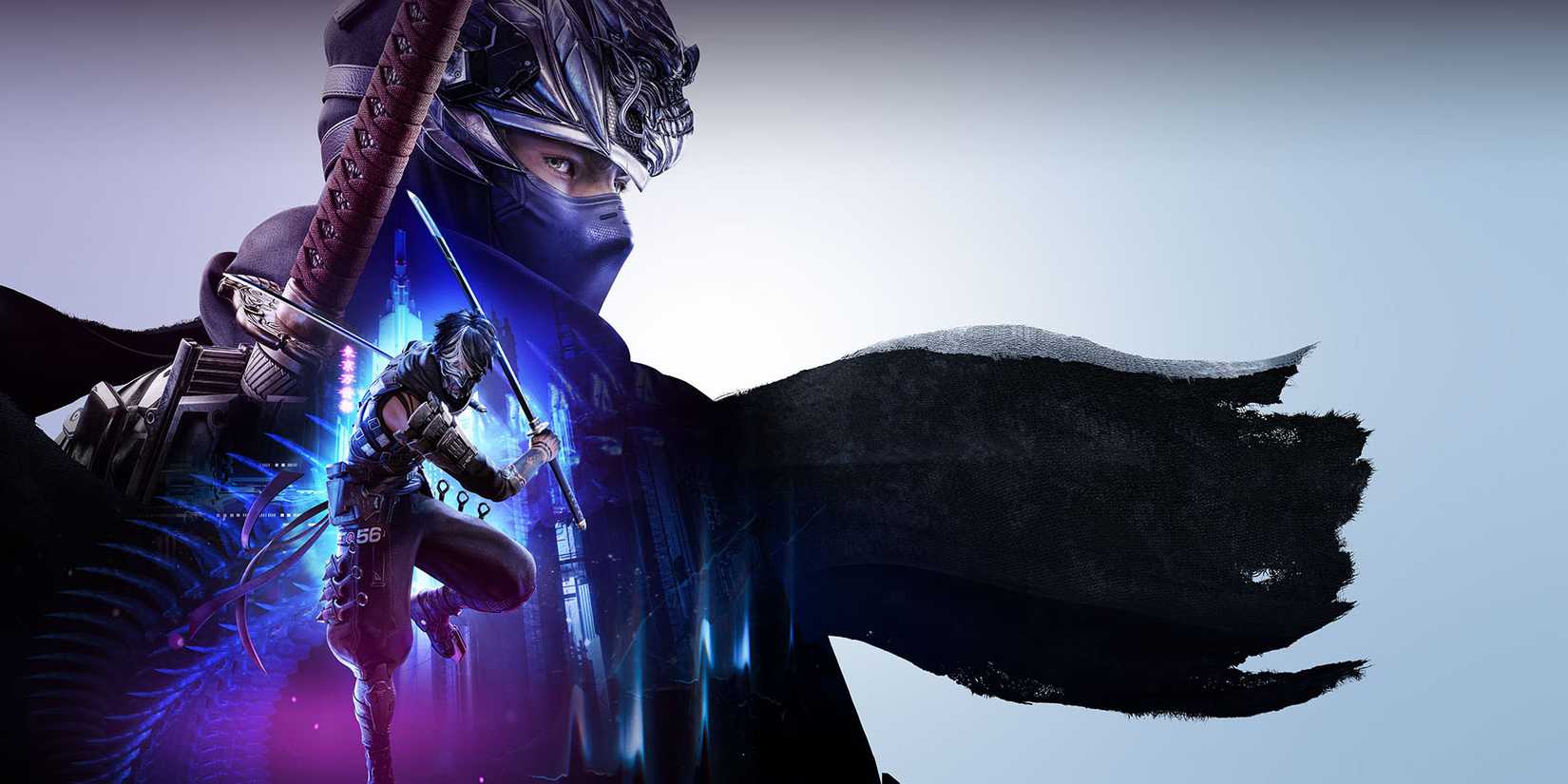 Yakumo and Ryu share center stage in Ninja Gaiden 4.