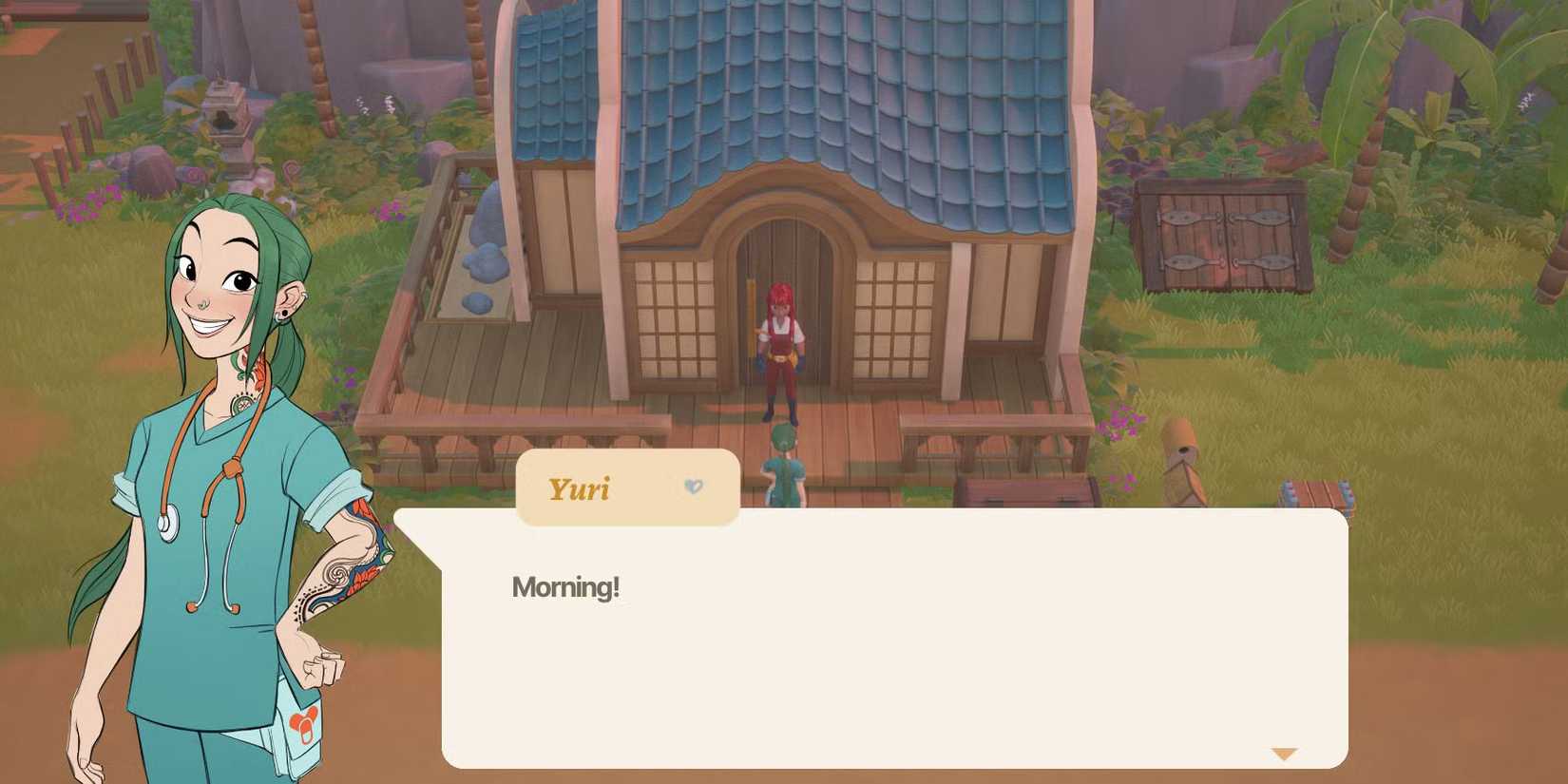 Hilariously Inappropriate Outfit Choice Turns Emotional Cozy Game Scene ...