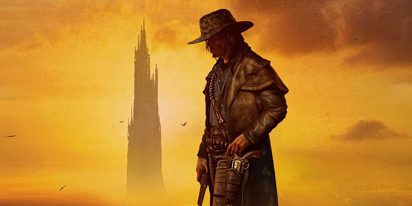 Capa do livro The Dark Tower: The Gunslinger de Stephen King