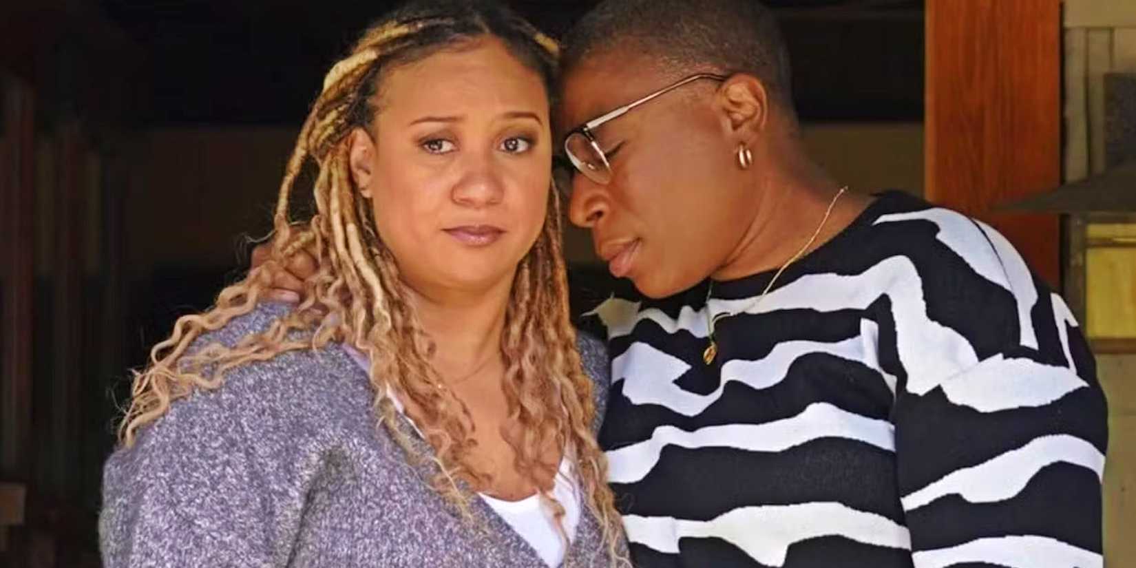 Karen (Tracie Thoms) and Henrietta "Hen" Wilson (Aisha Hinds) in 9-1-1.
