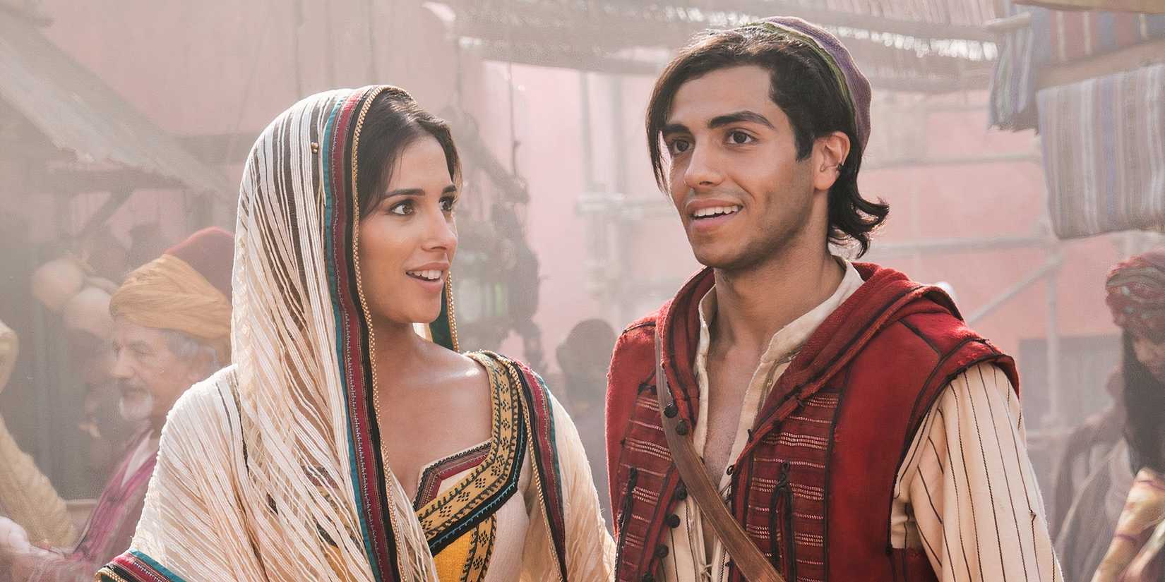 Aladdin e Jasmine no remake live-action