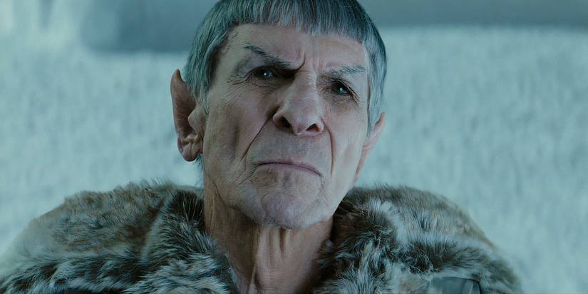 Ambassador Spock on Delta Vega in Star Trek 2009
