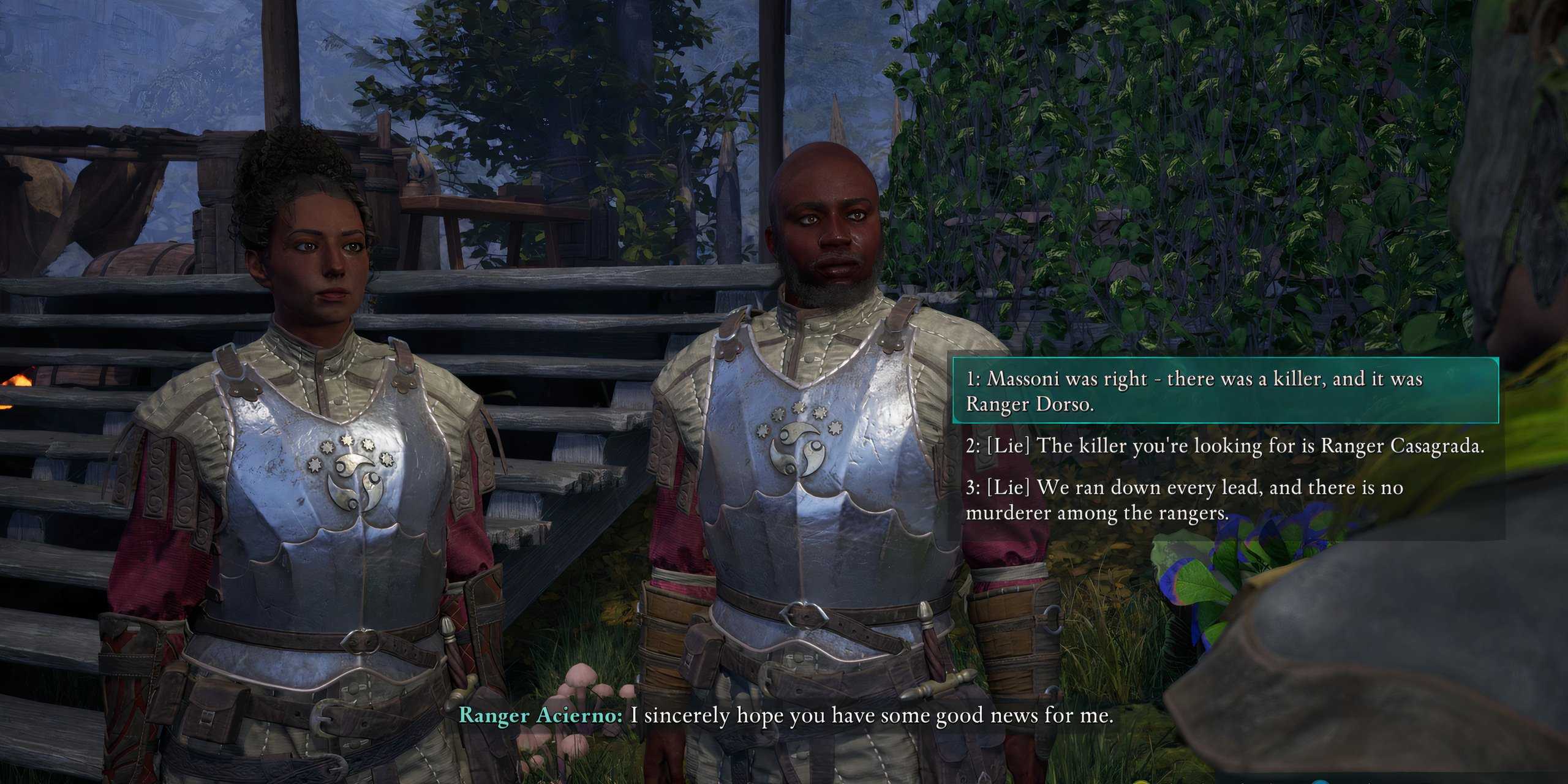 Avowed Ranger Should You Kill Or Spare Ranger Dorso In Avowed?