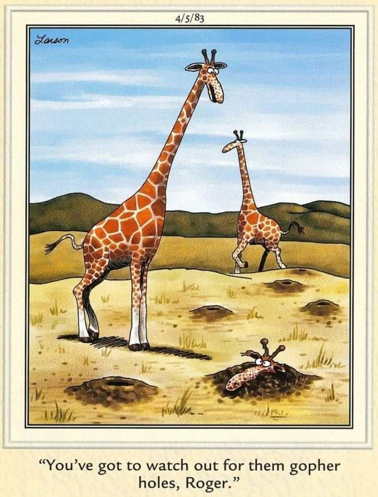8 Clever Far Side Comics That Prove Giraffes Are the Best