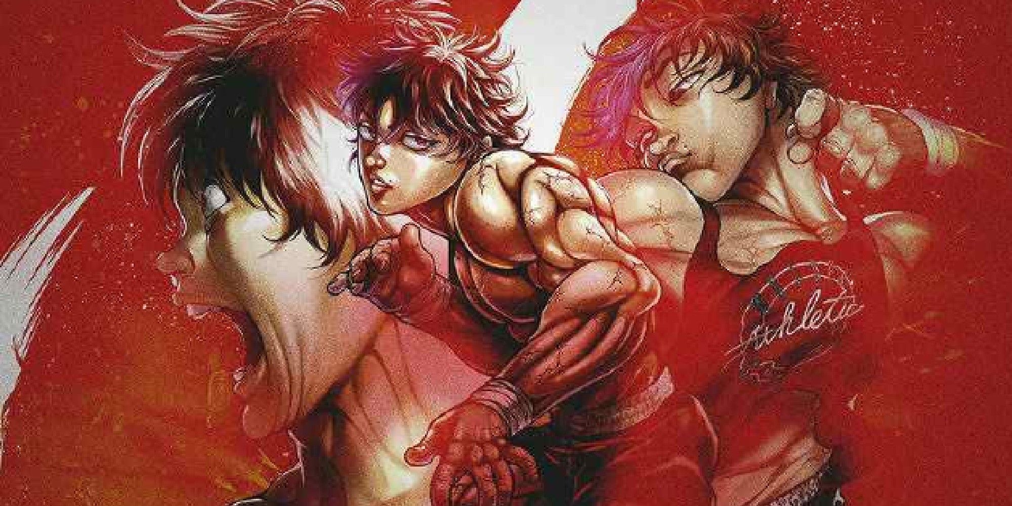 Baki - illustrazione per il trentennale