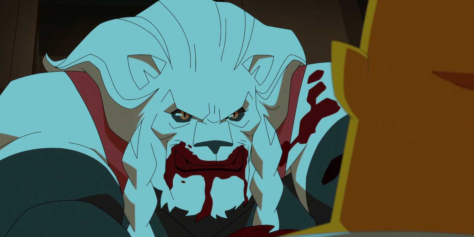 Battle Beast e Allen, o Alien, em Invincible