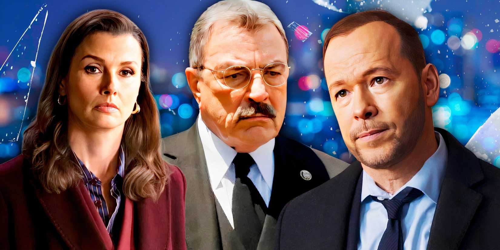 Blue Bloods - Tom Selleck, Donnie Wahlberg, and Bridget Moynahan